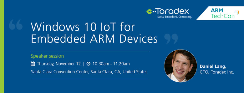 Windows 10 IoT for Embedded ARM Devices